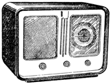 Внешний вид радиоприемника 'Рекорд-47'